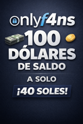 Imagen de CUENTA DE ONLY FANS CON SALDO 100 DOLARES