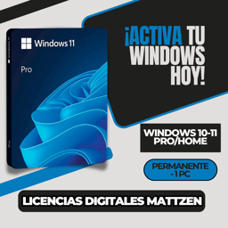 Imagen de WIN10/11 PRO/HOME OEM/RETAIL PERMANENTE